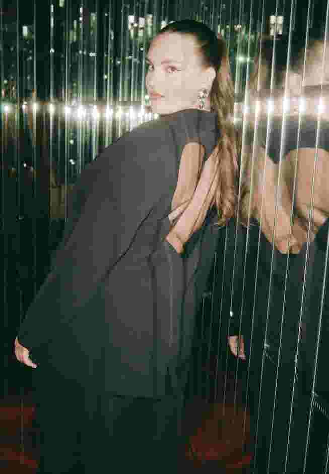 Heart Cutout Blazer image number 0