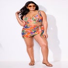 Lightweight Adjustable Sarong Wrap Skirt Cover Up image number null