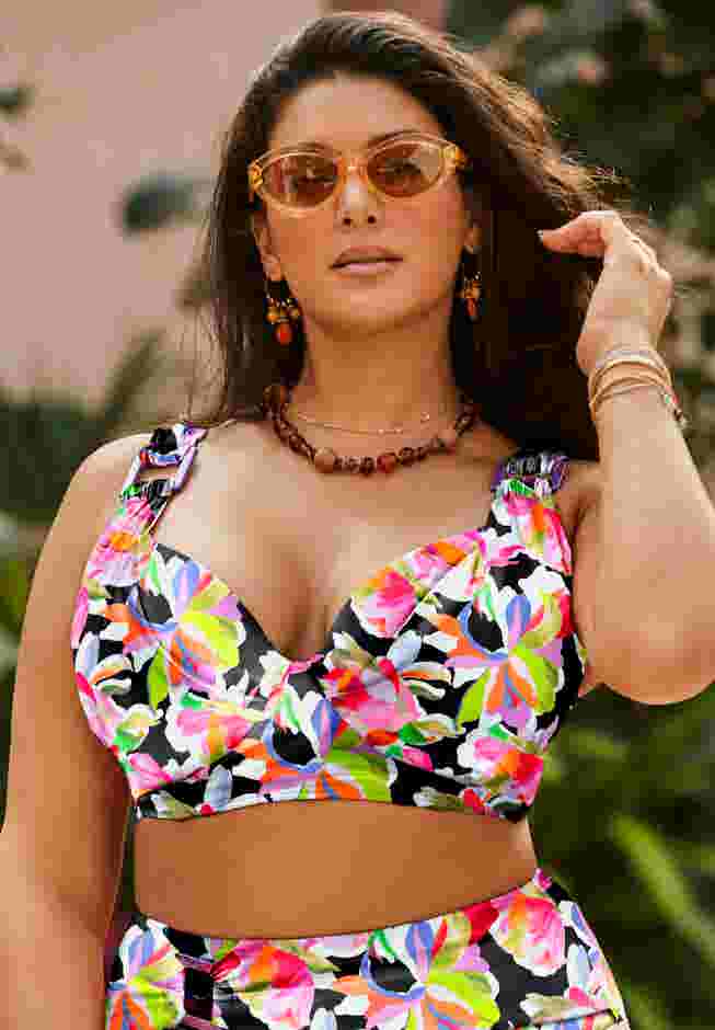 Bra Sized Ring Strap Bikini Top image number 0