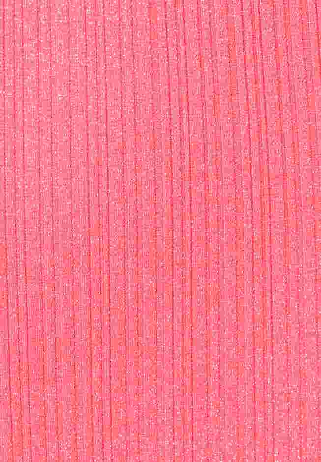 Sparkle Ribbed Twist Front Crop Top image number 4