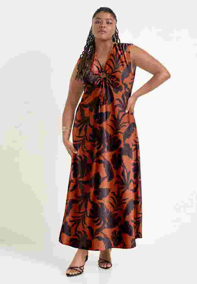 Empire Waist Midi Dress image number 0