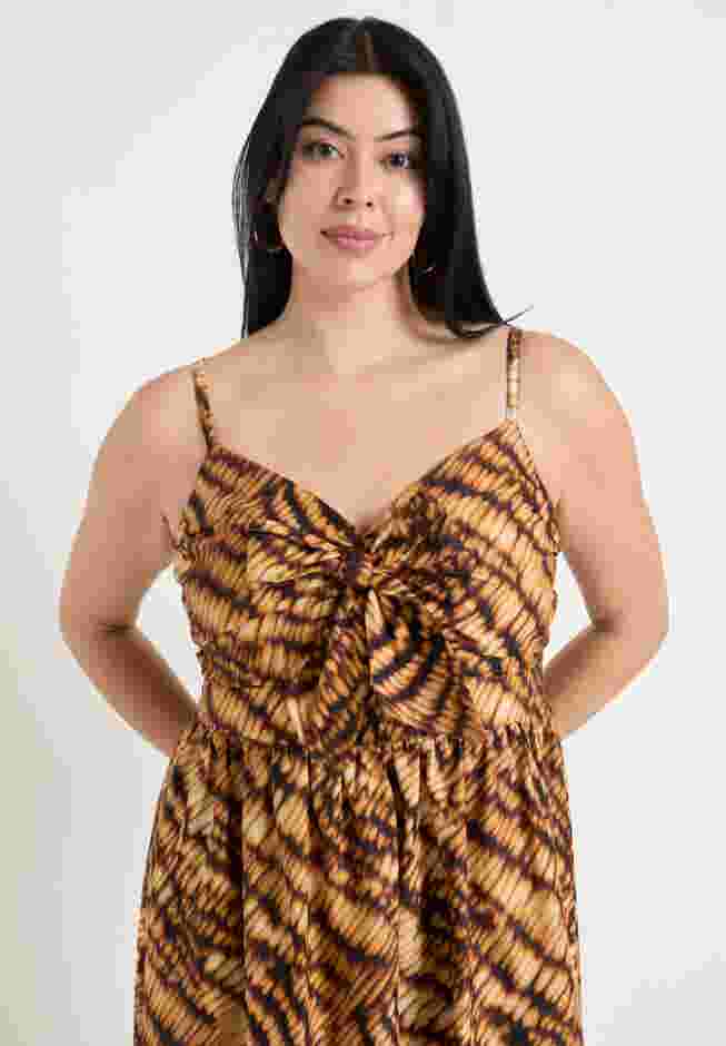 Bow-Detailed Midi Dress image number 3