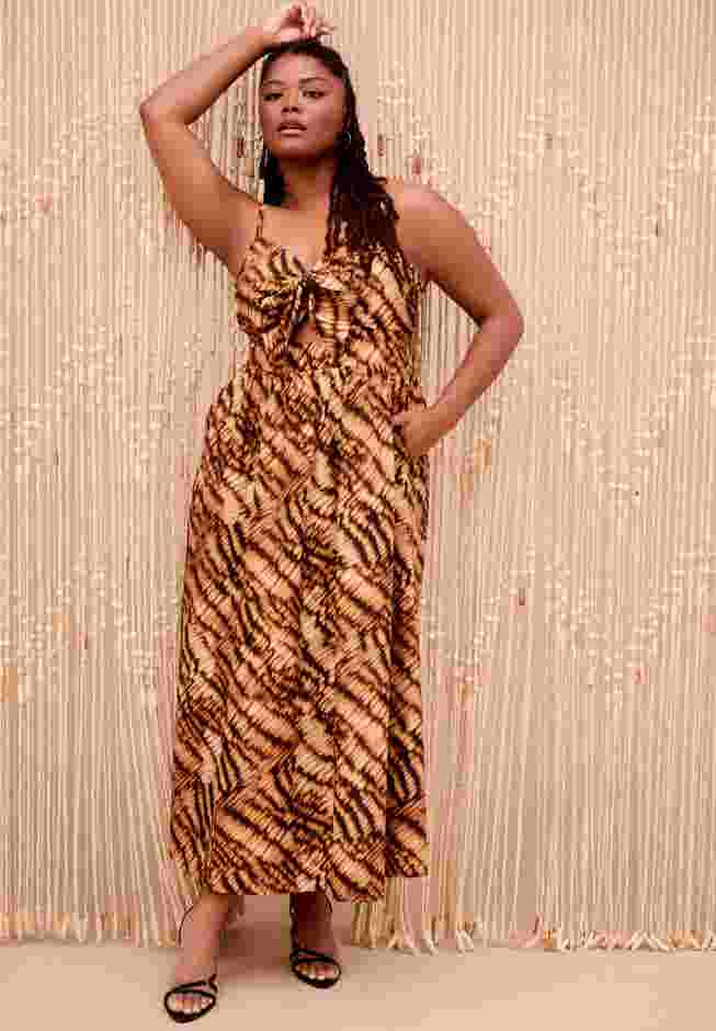 Bow-Detailed Midi Dress image number 0