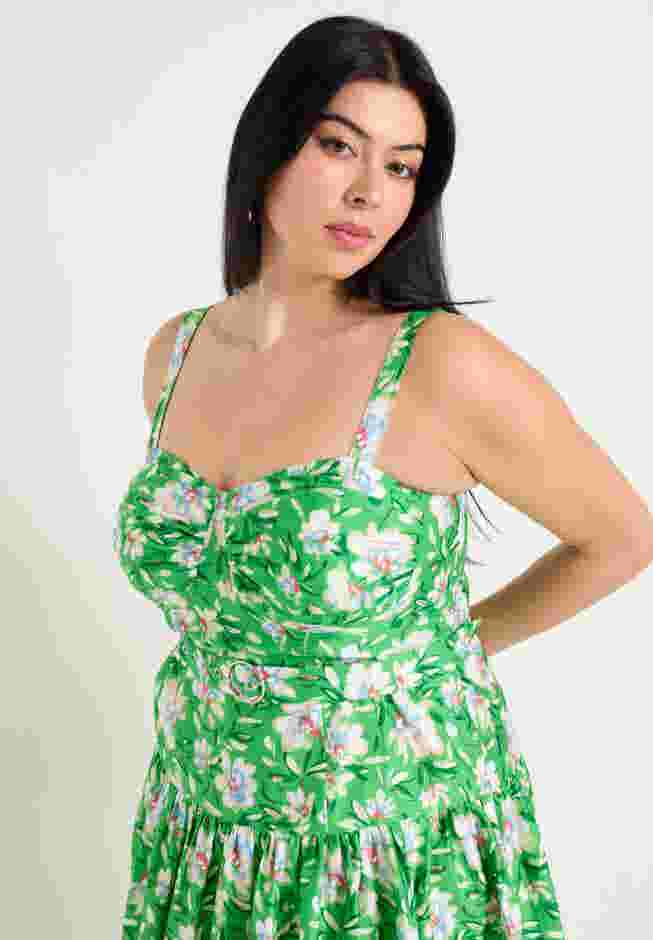 High-Low Midi Dress image number 3