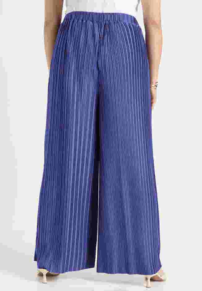 Plisse High-Rise Pants image number 1