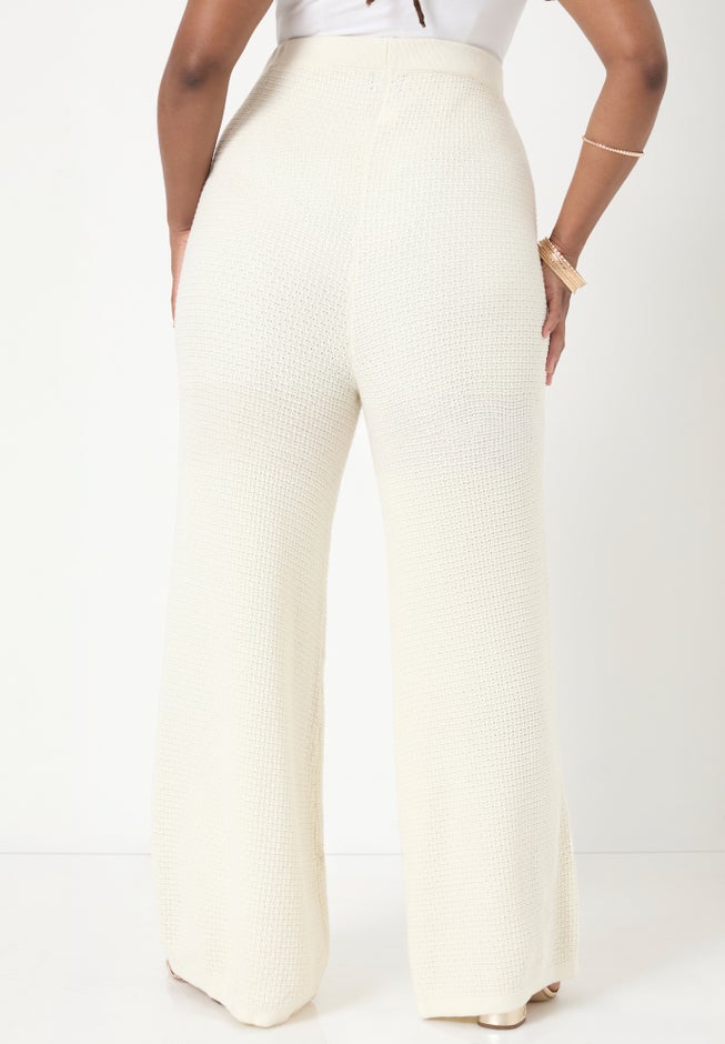 Knitted Sweater Pants image number 1