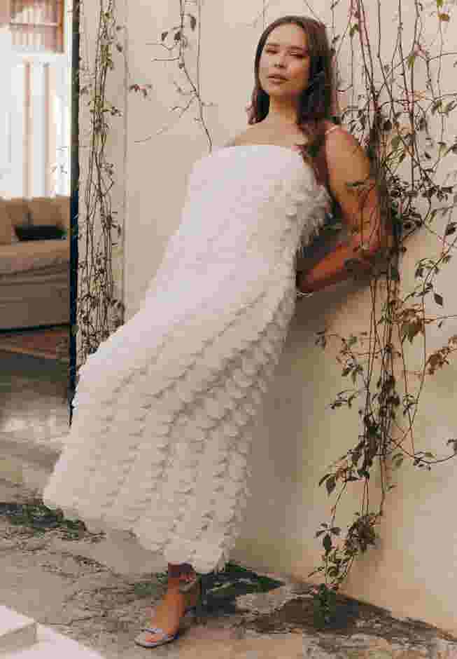  Textured Column Dress  image number 0