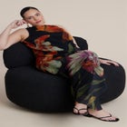  Pleated Chiffon Dress  image number null