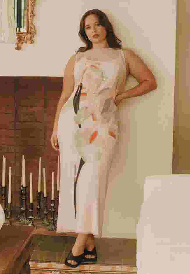  Pleated Chiffon Dress  image number 0
