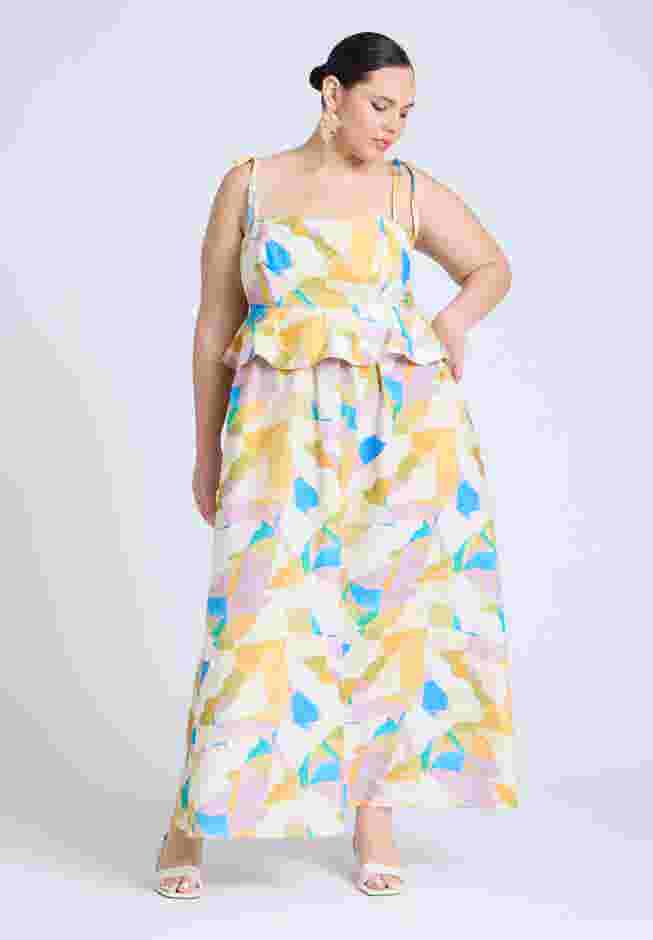  Empire Waist Poplin Maxi Dress  image number 2