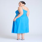  Floral Applque Midi Dress  image number null