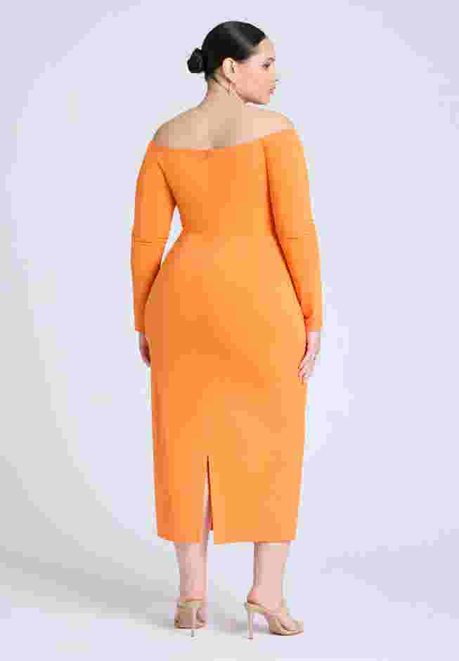 Midi Dress With Tie  image number 1