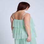  Tulle Ruffle Cami  image number null