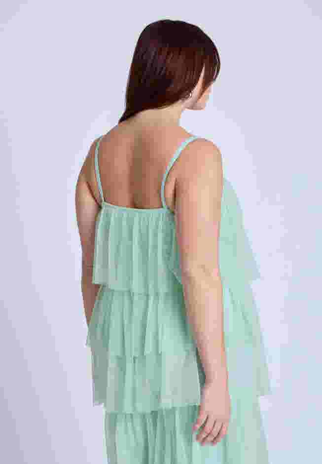  Tulle Ruffle Cami  image number 1