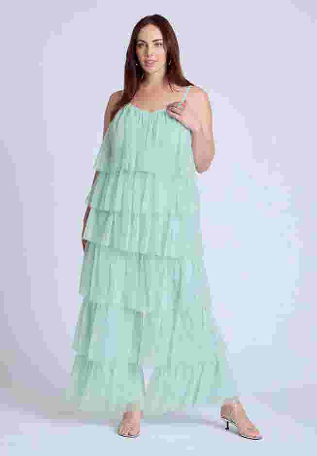  Tulle Ruffle Cami  image number 2