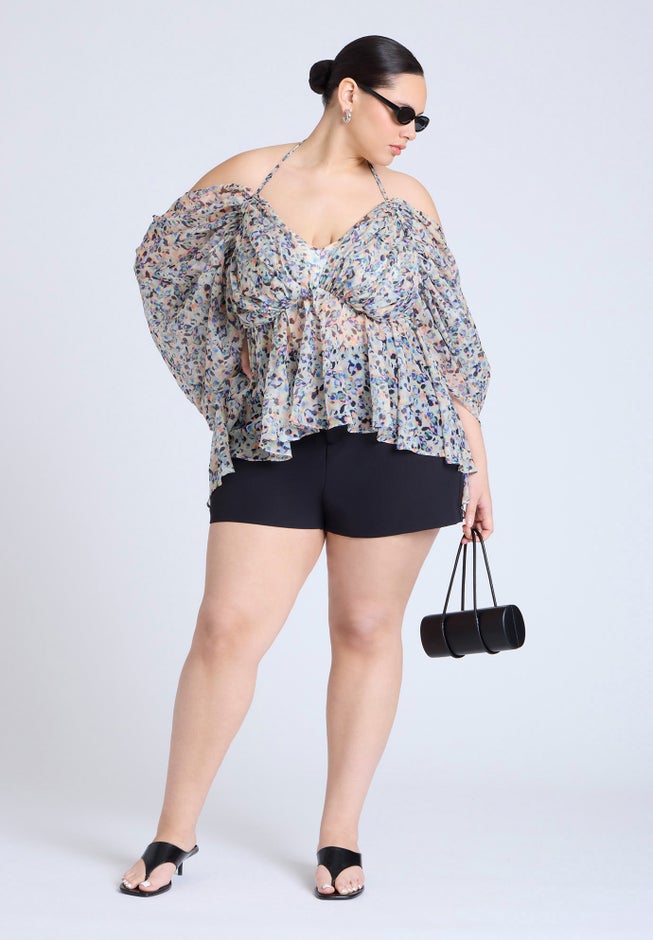Dramatic Off The Shoulder Top image number null