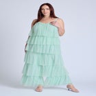  Tulle Ruffle Pant  image number null