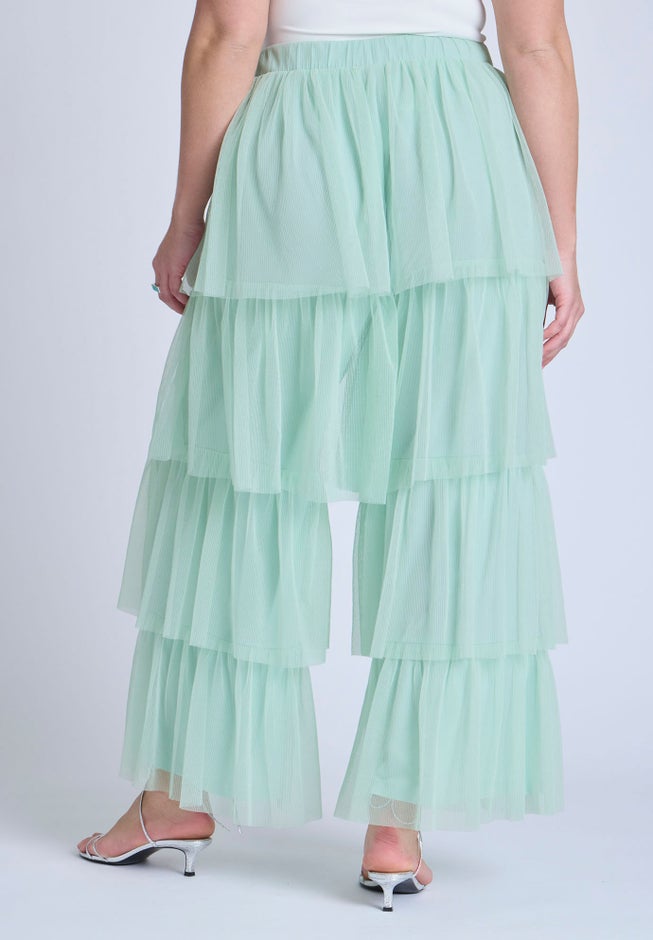 Tulle Ruffle Pant image number 3