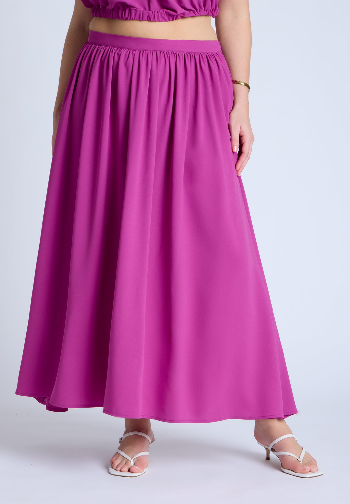 Flowy Printed Maxi Skirt image number 1