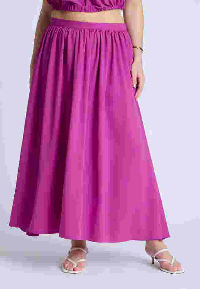 Flowy Printed Maxi Skirt image number 1