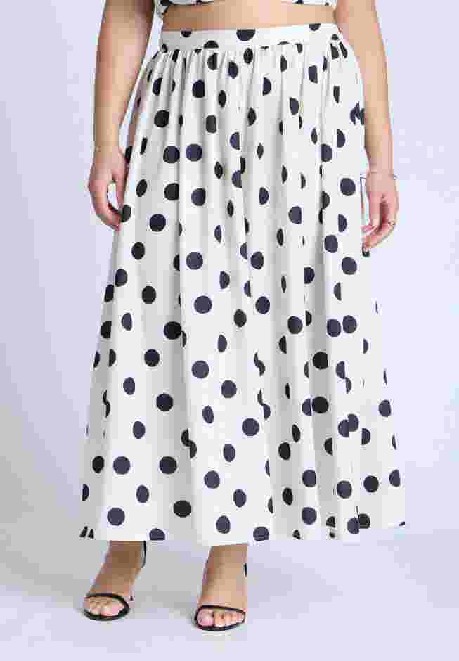 Flowy Printed Maxi Skirt image number 1