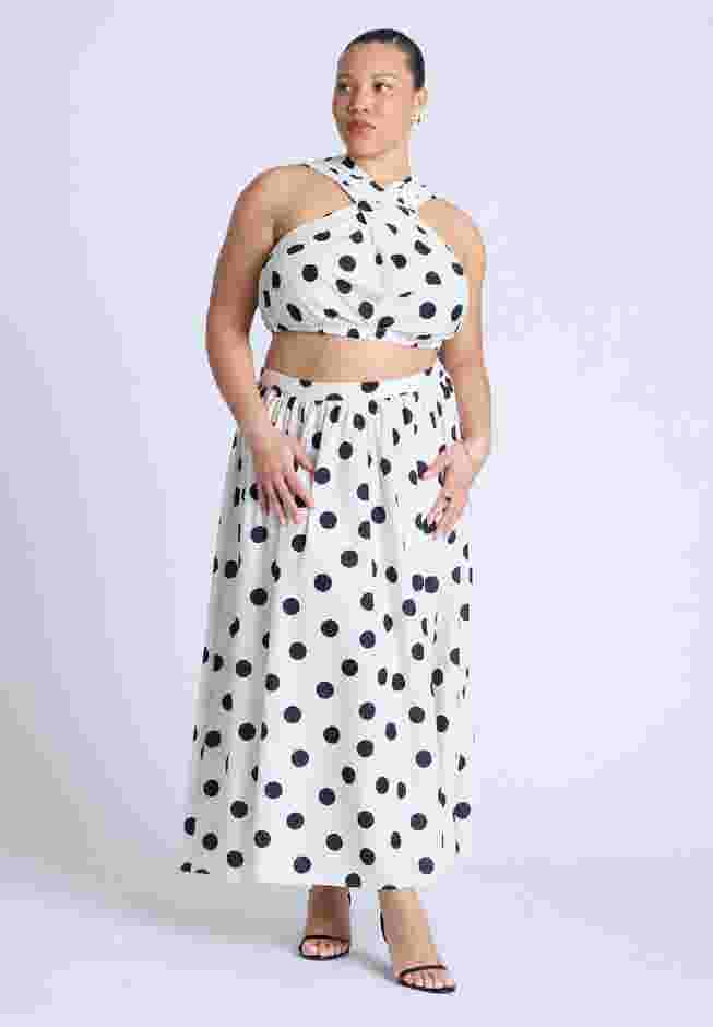 Flowy Printed Maxi Skirt image number 0