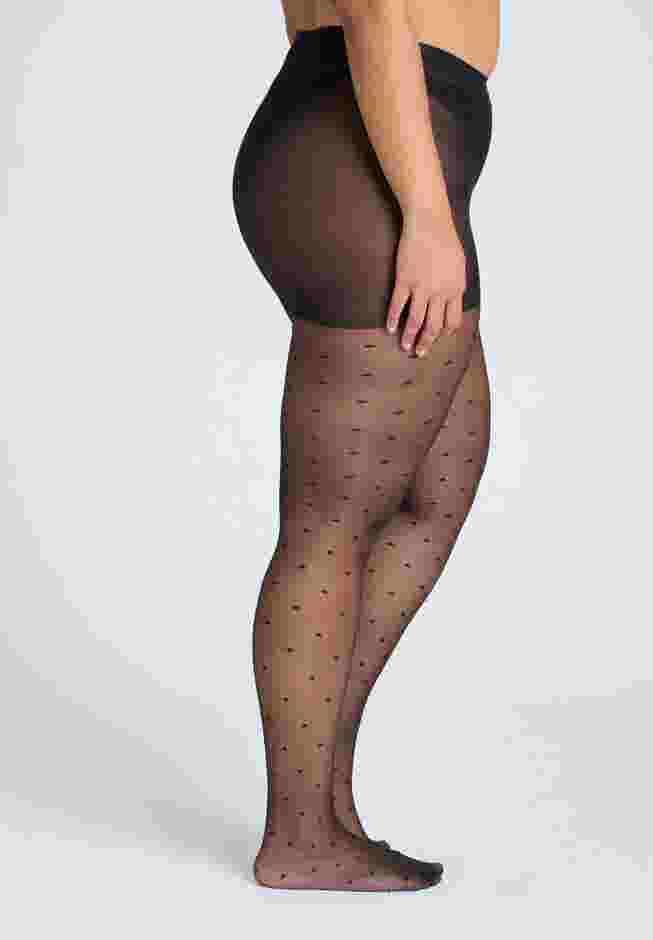 Diamond Dot Sheer Tights image number 1