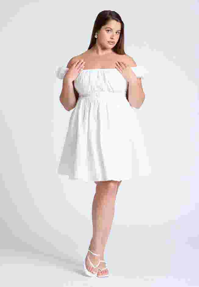 Poplin Flare Mini Dress image number 2