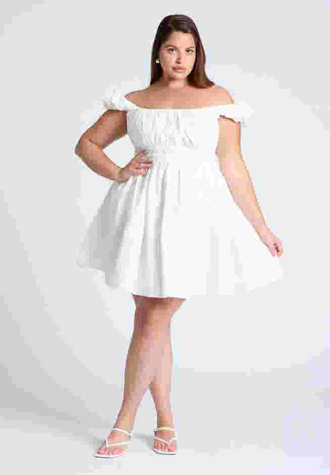 Poplin Flare Mini Dress image number 0
