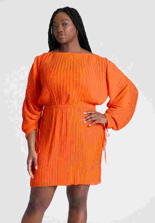  Plisse Mini Dress  image number 2
