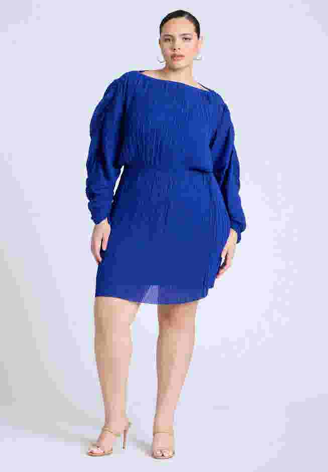  Plisse Mini Dress  image number 0