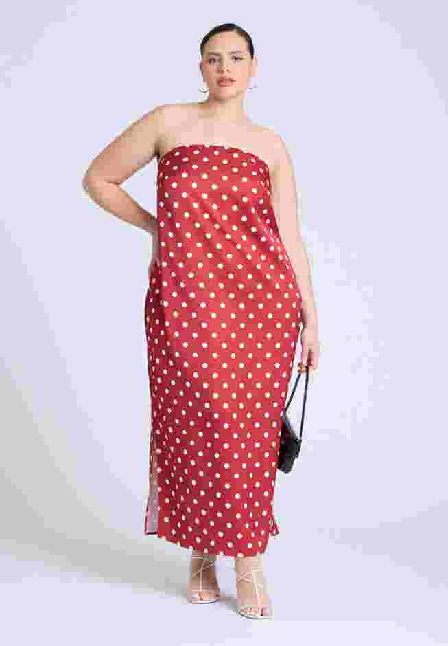  Satin Column Dress  image number 2