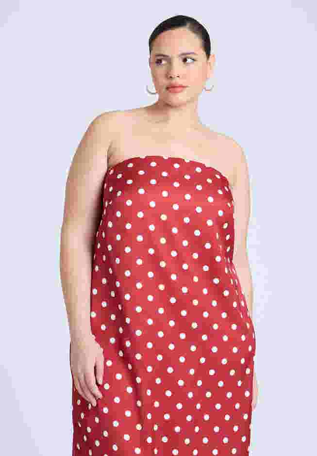  Satin Column Dress  image number 3