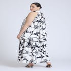  Double Layer Trapeze Maxi Dress  image number null