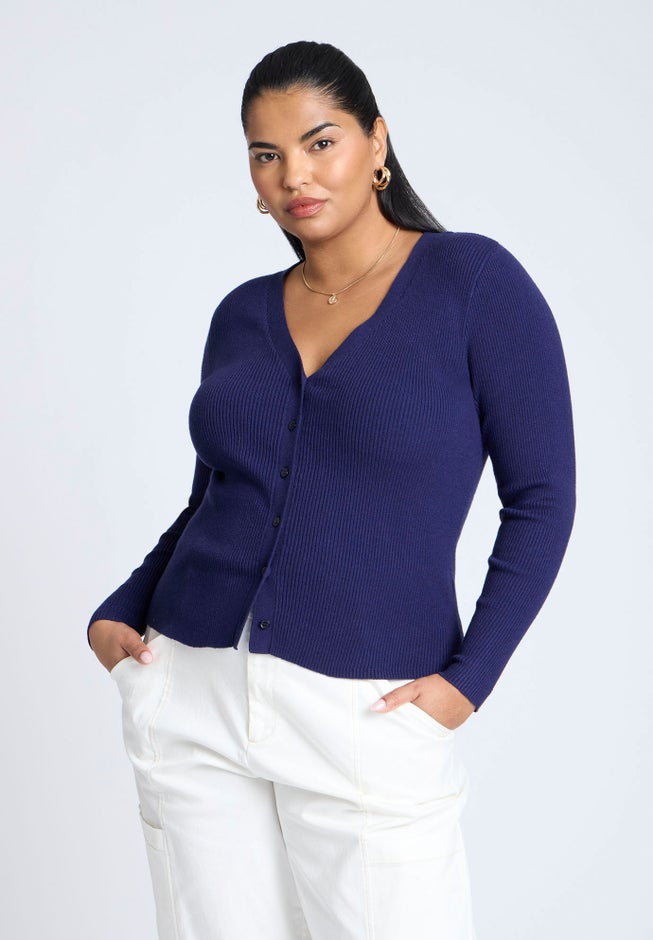 Fitted Cardigan image number null