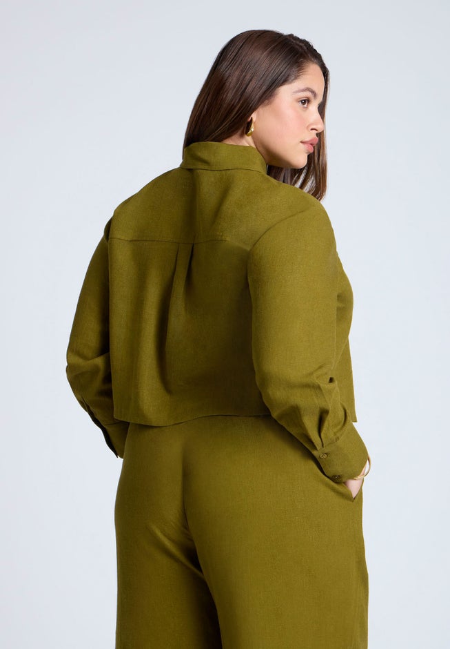 Boxy Button Down Shirt image number 2