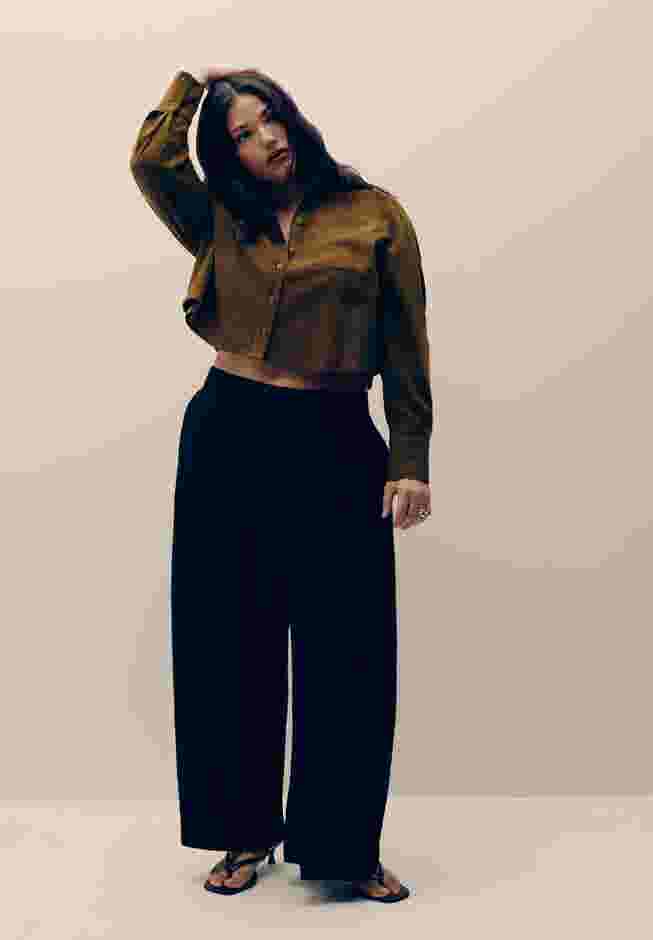 Boxy Button Down Shirt image number 4