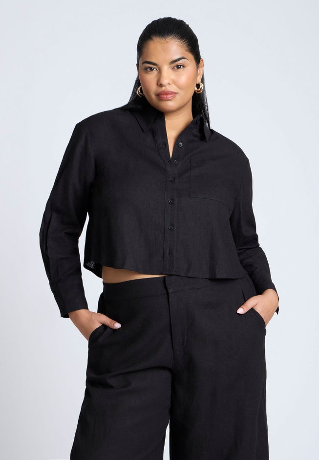 Boxy Button Down Shirt image number 1