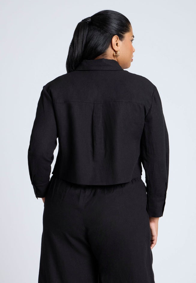 Boxy Button Down Shirt image number 2