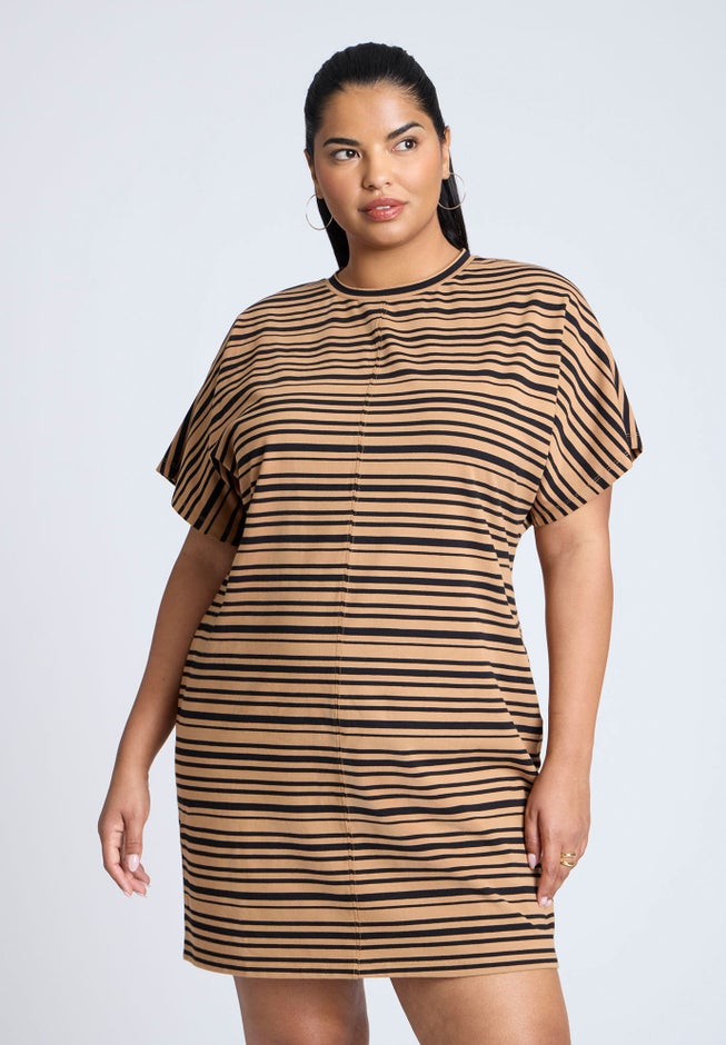 Mini Dolman Tee Dress image number 2