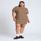 Mini Dolman Tee Dress image number null