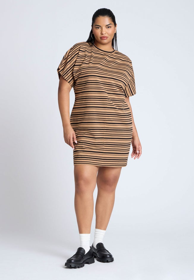 Mini Dolman Tee Dress image number 0