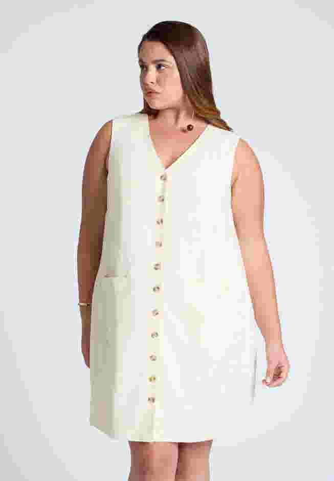 Mini Button Down Dress image number 3