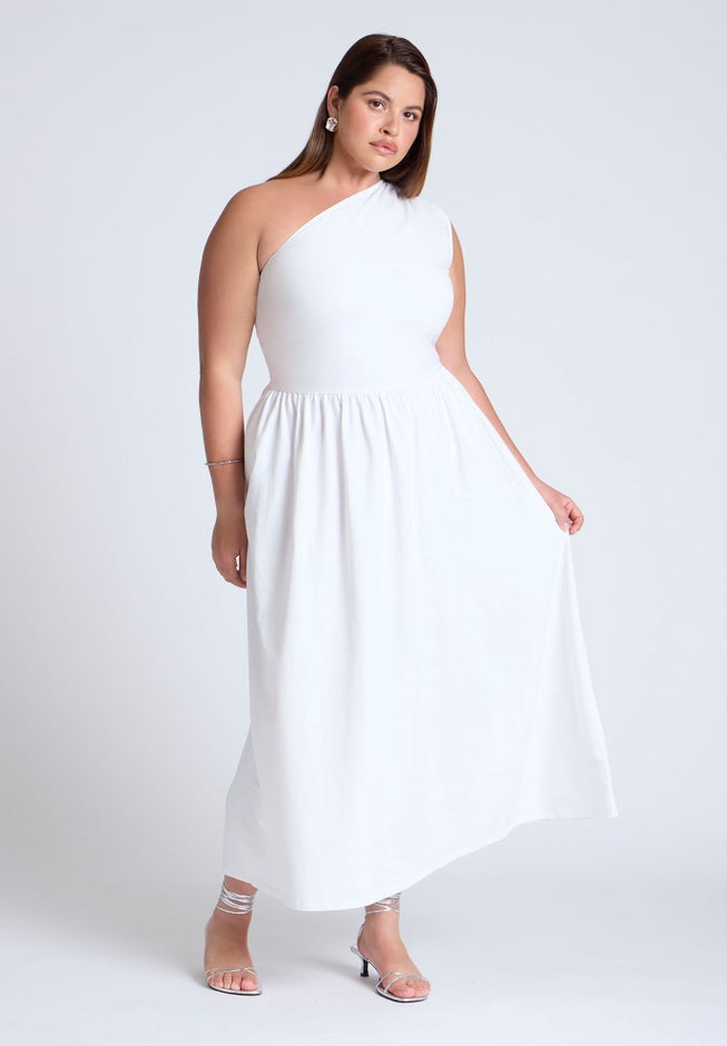 Maxi One Shoulder Dress image number 1