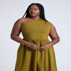 Maxi One Shoulder Dress image number null