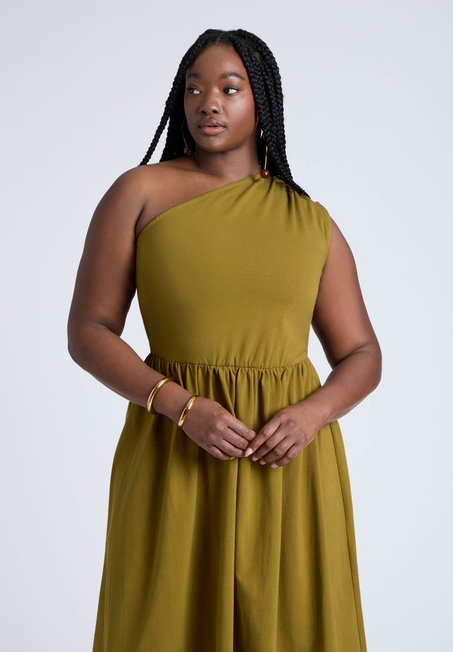 Maxi One Shoulder Dress image number 3