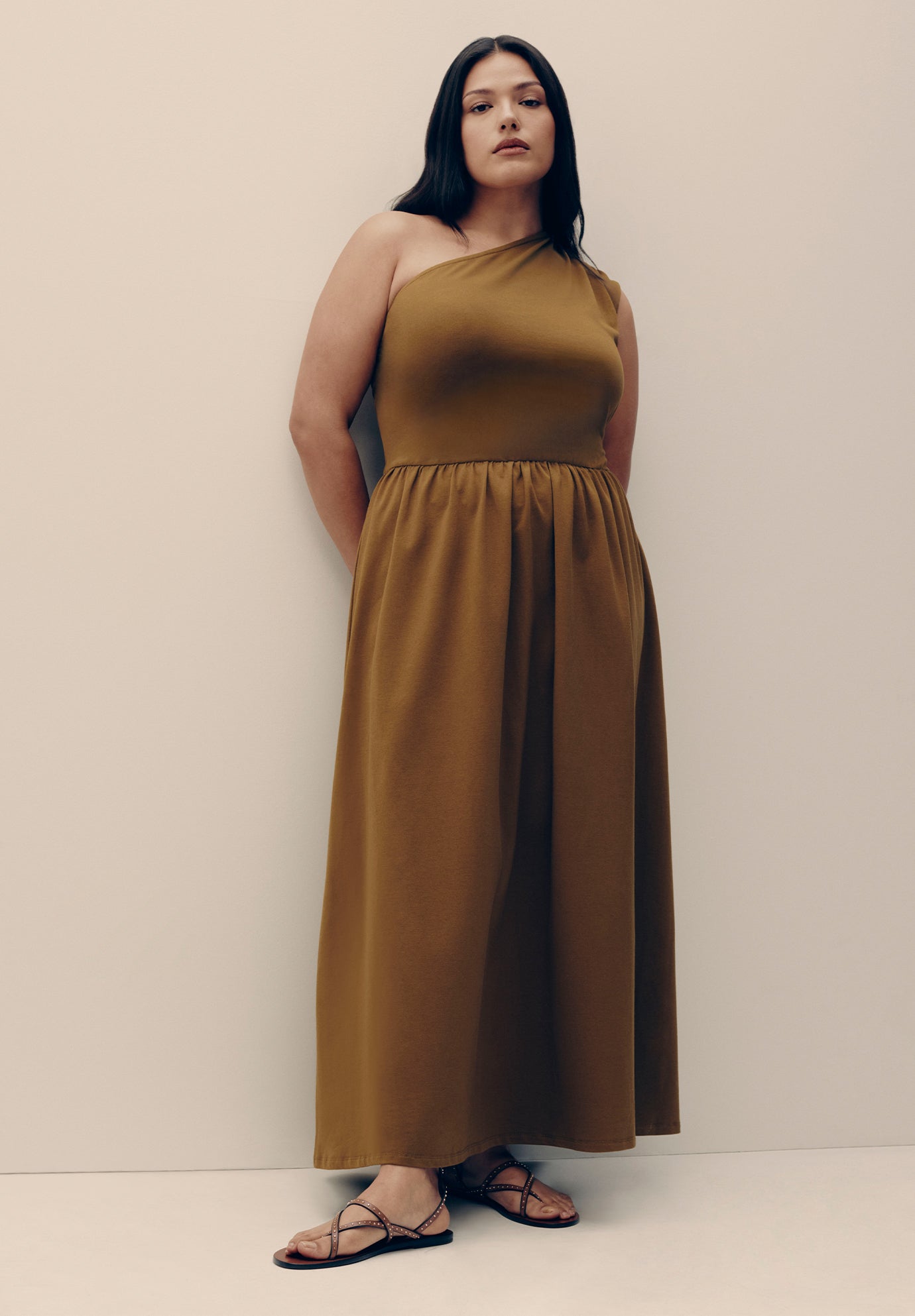 Maxi One Shoulder Dress image number 0