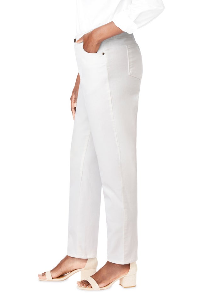 True Fit Stretch Denim Straight Leg Jean image number 1