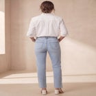 True Fit Stretch Denim Straight Leg Jean image number null