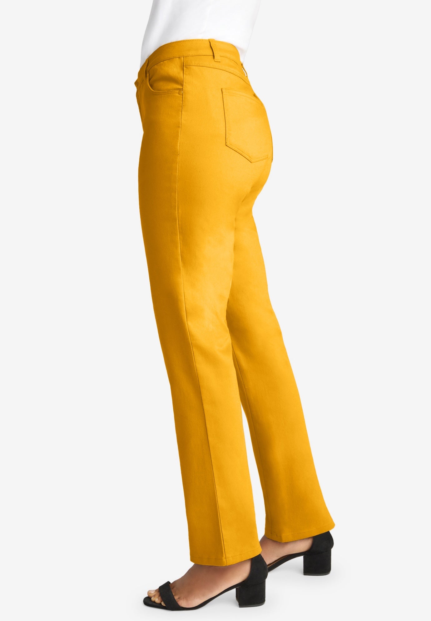 True Fit Stretch Denim Straight Leg Jean image number 2